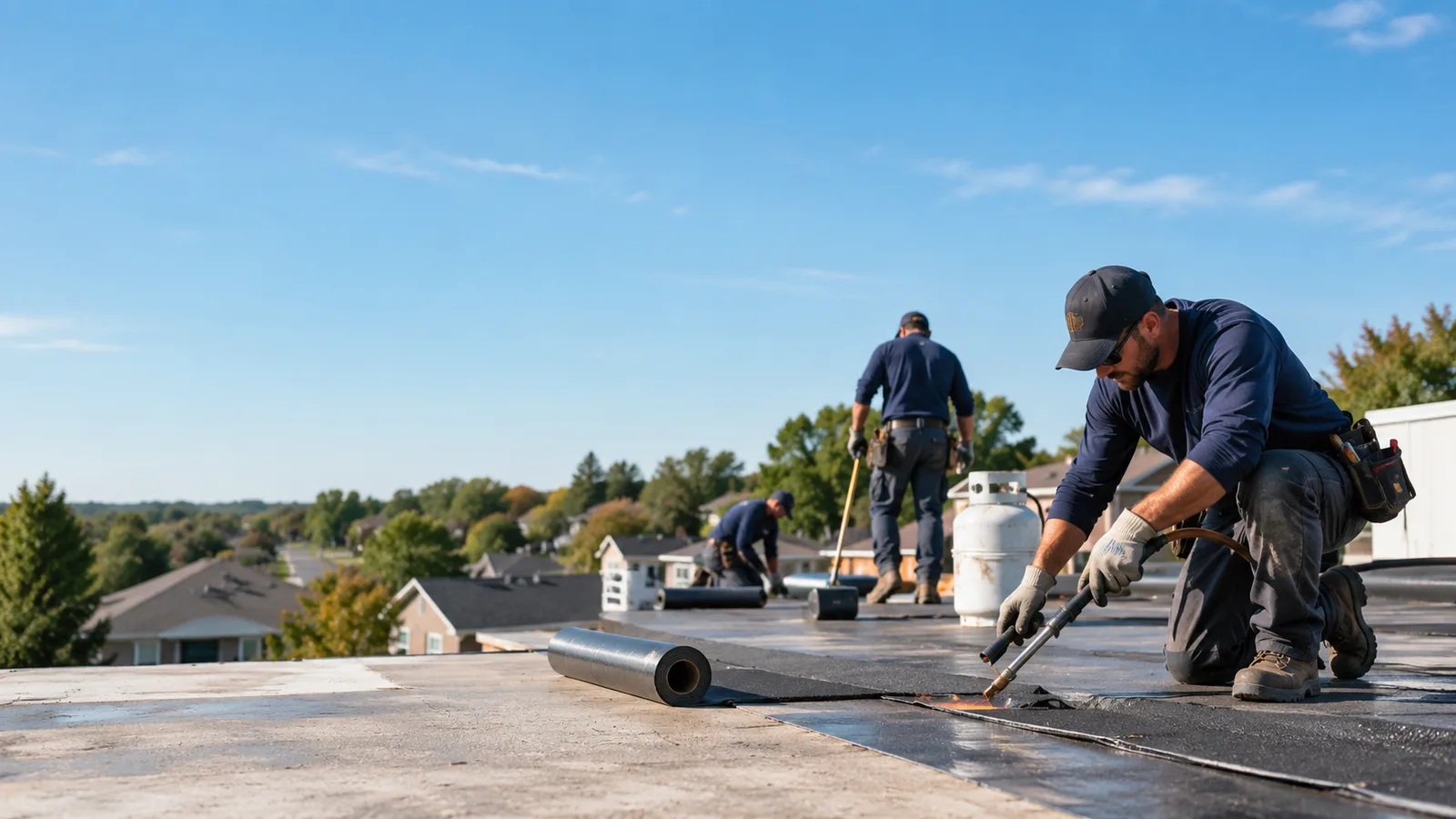 Flat Roof Leak Repair providers in Laton, CA